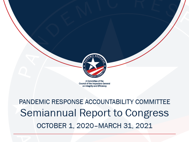 PRAC Semiannual Report to Congress October 2020 - March 2021