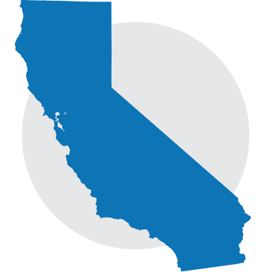 California state map