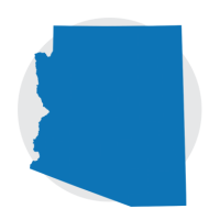 Arizona state map