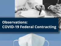 Observations: COVID-19 Federal Contracting