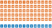 rows of calendar days displaying the difference between 70 days - which is how long it took Ohio to process nearly half its unemployment insurance claims - and 14 days, which was the government recommended amount of time to process claims.