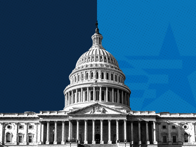 capitol building with the PRAC logo