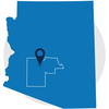 Map of Arizona 