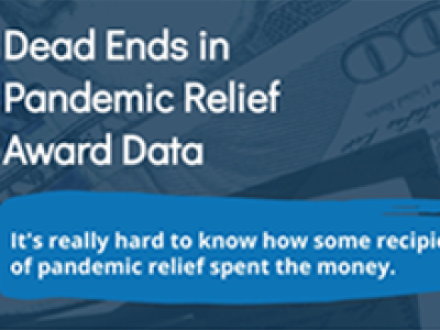 Dead Ends in Pandemic Relief Award Data